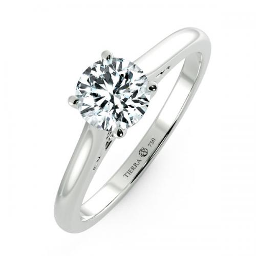 Nhẫn đính hôn Bridge Accent basic cách điệu NCH1607